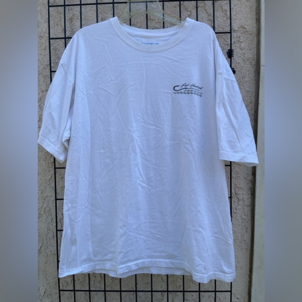 Newport Blue Get Hooked fish Tshirt 🎣 men’s size XXL